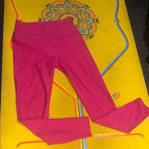 Beyond Yoga Space Dye At Your Leisure High Waisted Midi Leggings, Size Small